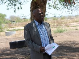 Receptacle Tanks Handing Overat Serowe