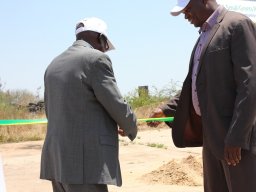 Receptacle Tanks Handing Overat Serowe