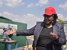 Receptacle Tanks Handing-over at Francistown